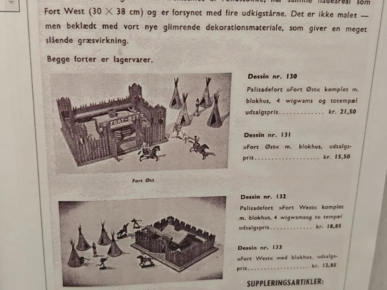 Billede 8 - Fængselslegetøj:Fort Øst, 1954.Nr 131 i kat+36dele