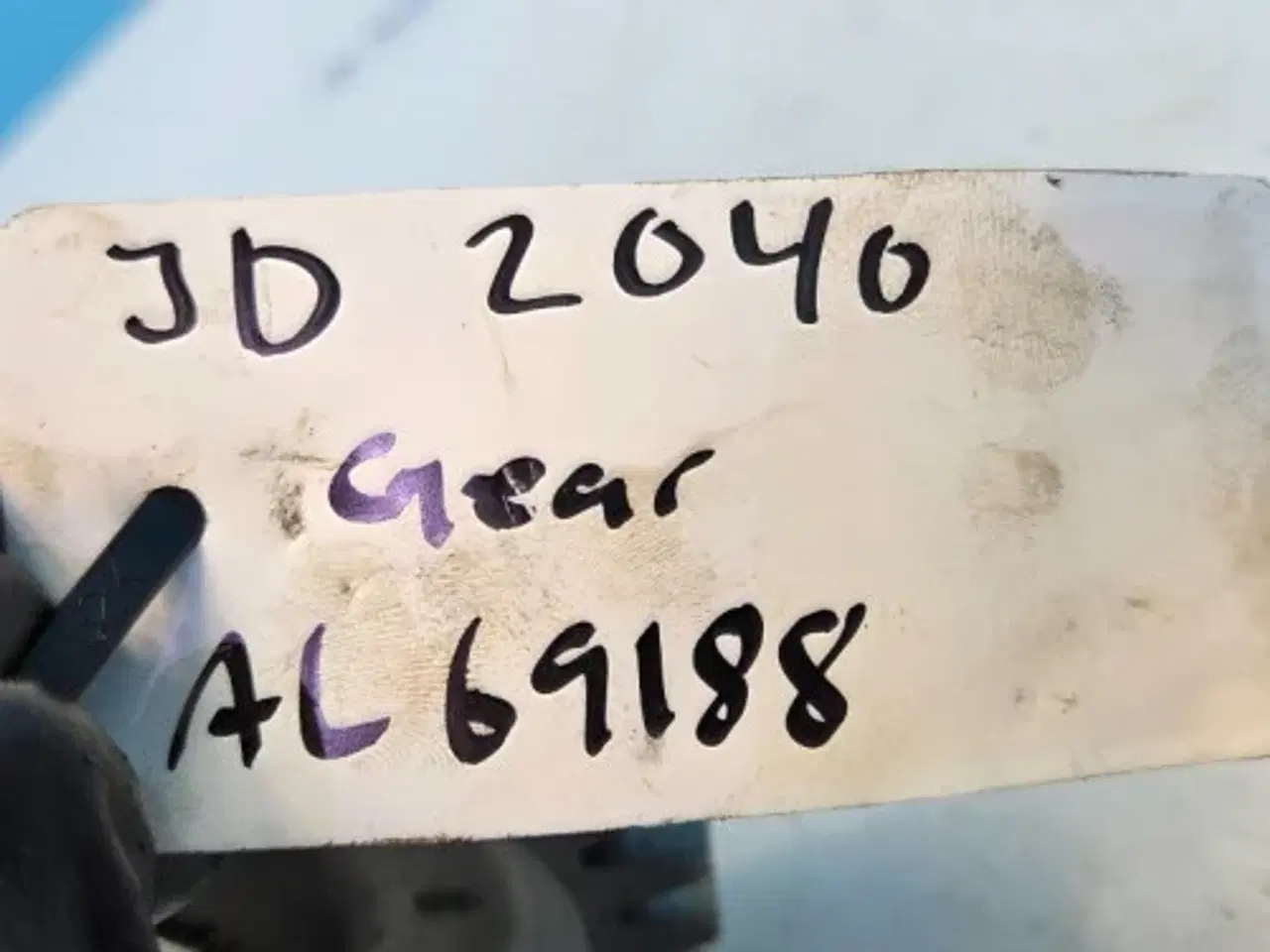 Billede 7 - John Deere 2040 Tandhjul AL69188
