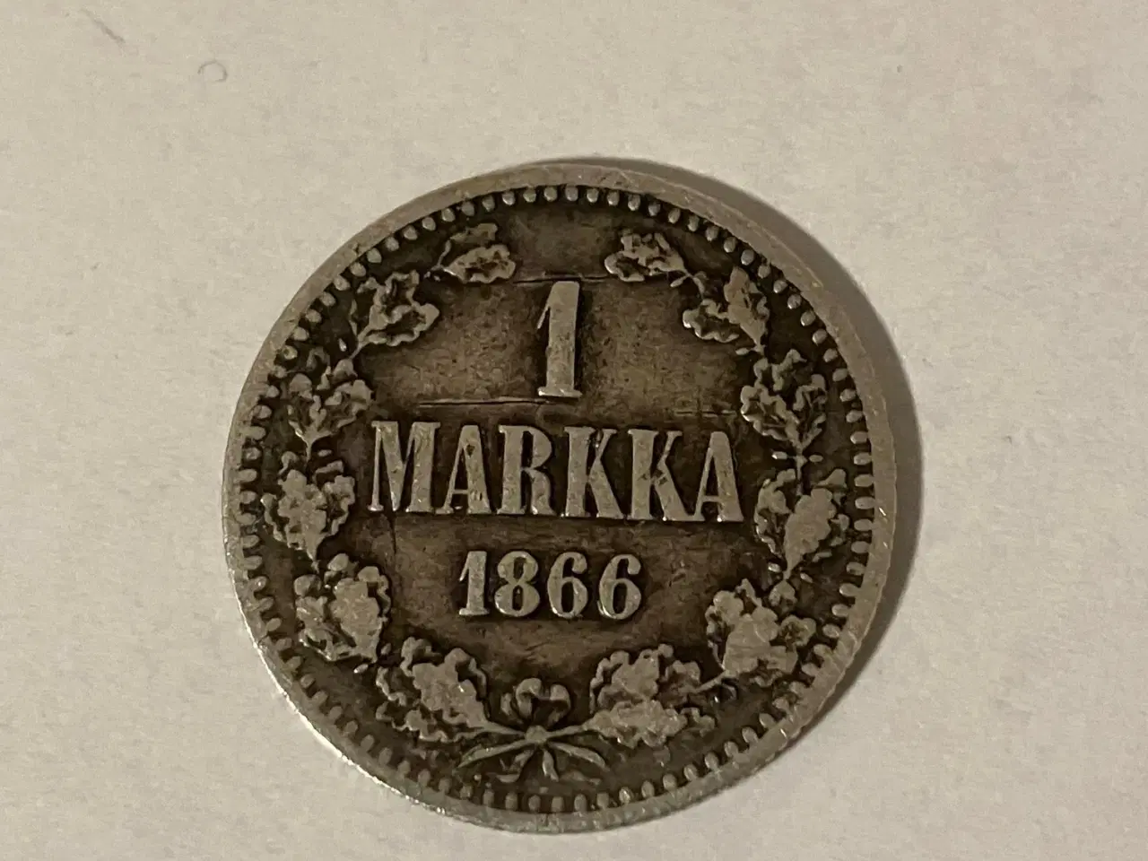 Billede 1 - 1 Markka 1866 Finland