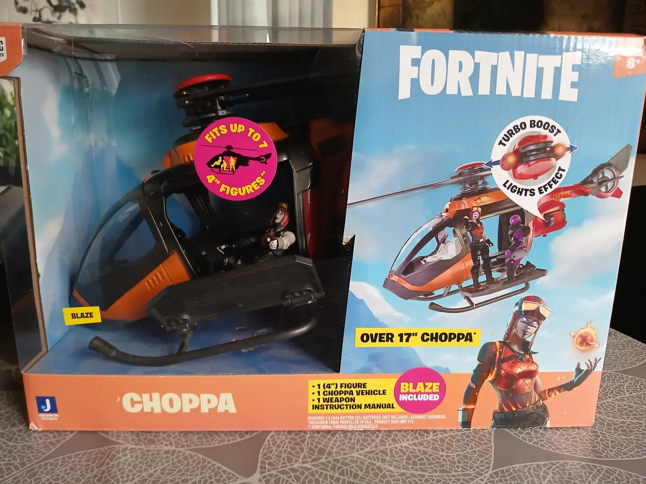 Billede 2 - FORNITE HELIKOPTER M/ 2 FIGURER