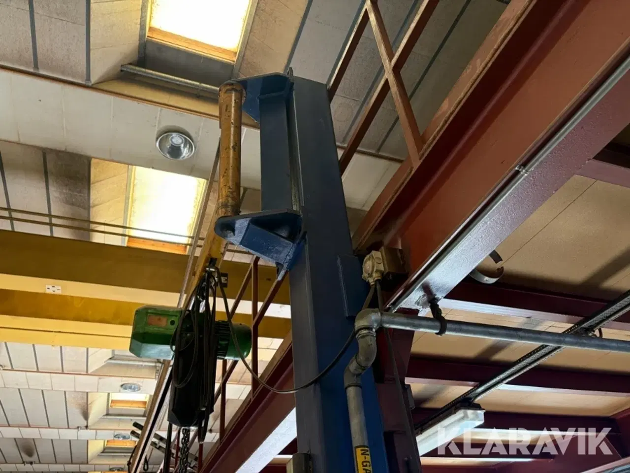 Billede 7 - Kran Stahl Søjlesvingkran med el-kædetalje