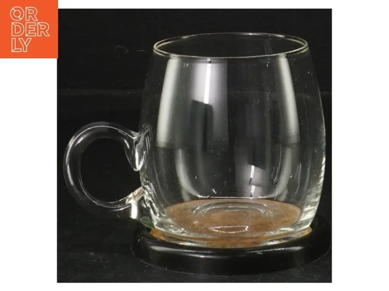 Billede 2 - Glaskop med underkop fra Randwyck (str. 8 cm)