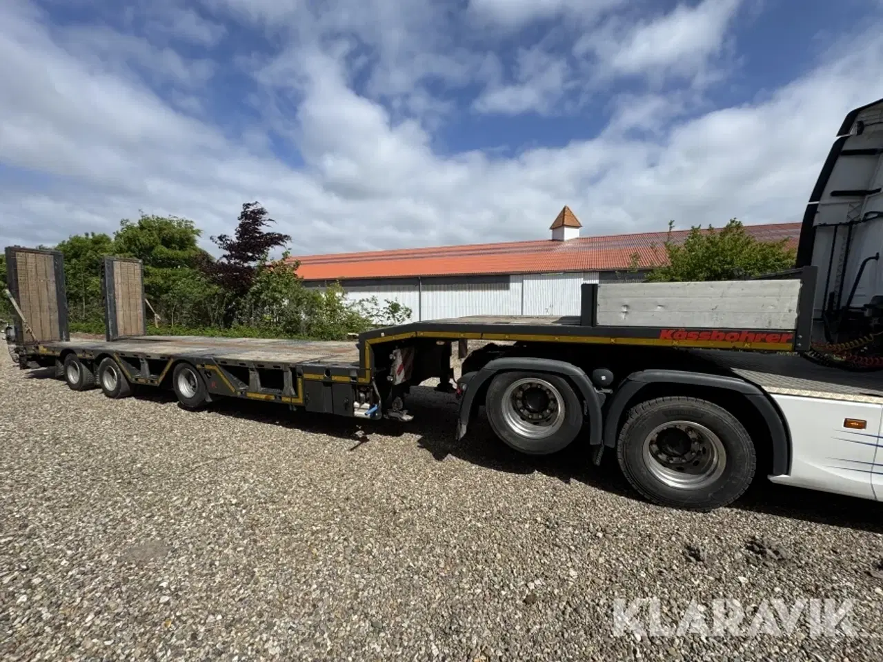 Billede 3 - Maskintrailer Kässbohrer LB3E