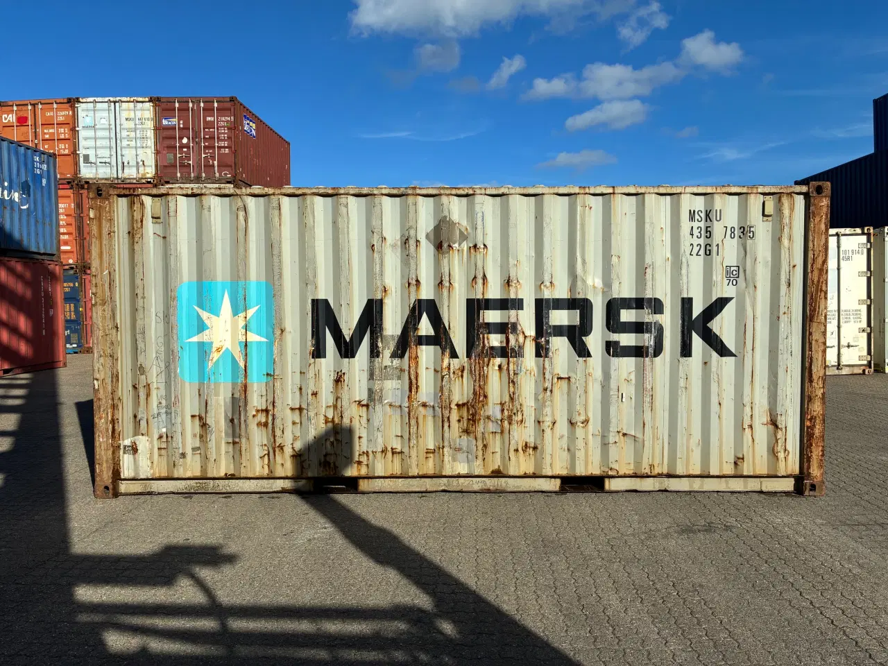 Billede 3 - Brugt 20 fods Isoleret Container- ID: MSKU435783-5