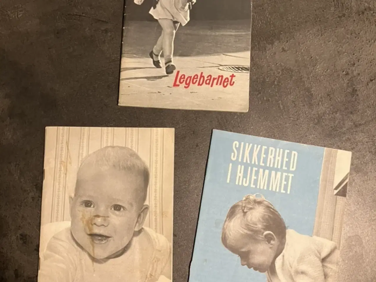 Billede 1 - 3 retro bøger til småbørnsforældre 