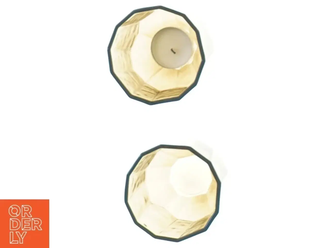 Billede 3 - Fyrfadslys holder (str. 10 x 9 cm)