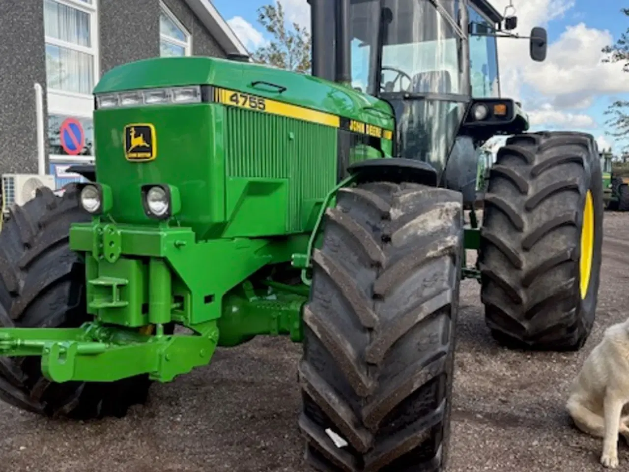 Billede 5 - John Deere 4755 MED FRONTLIFT, LUFTANLÆG, NYE DÆK FOR