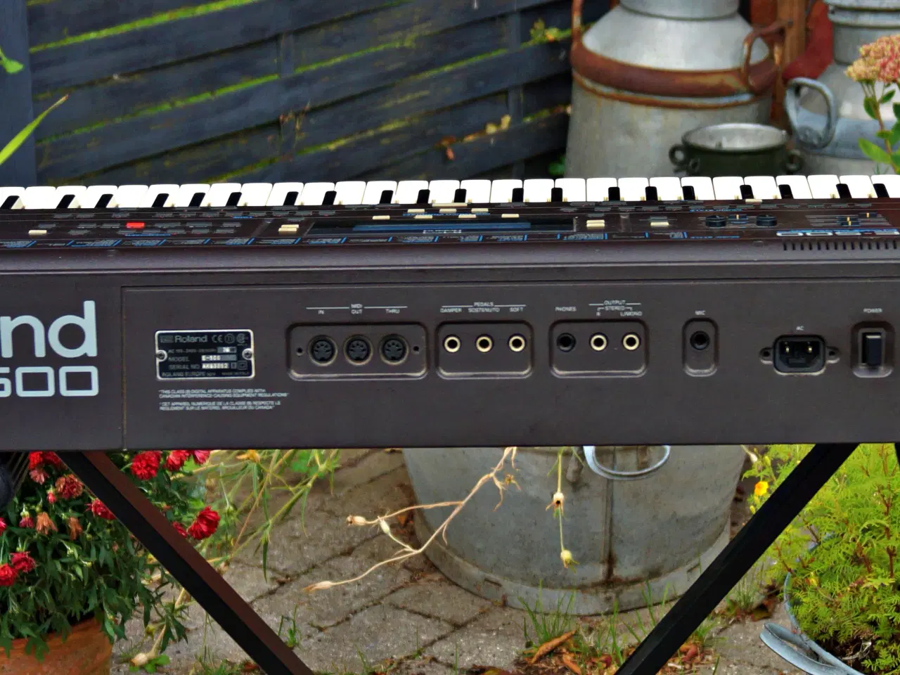 Billede 4 - Roland Keyboard E 500
