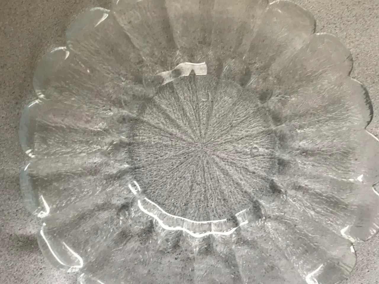 Billede 3 - Glas fad fra Holmegaard 