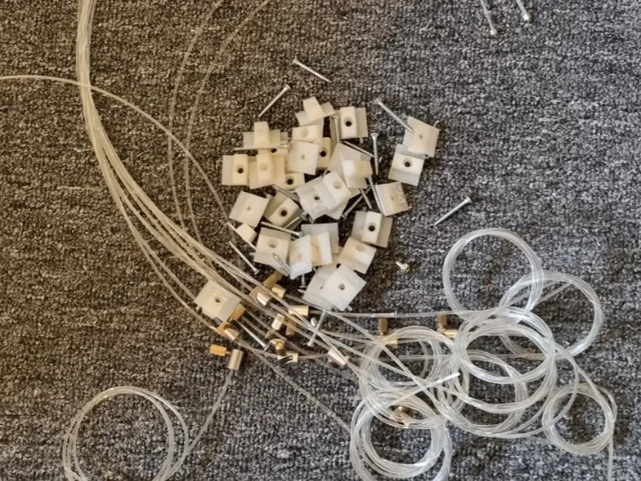 Billede 3 - Galleriskinner med tilbehør