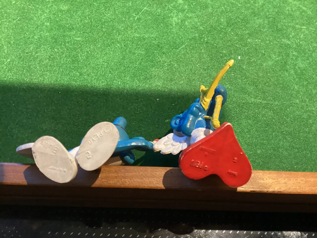 Billede 15 - Smølfer- bamse samt 6 små smølfefigurer