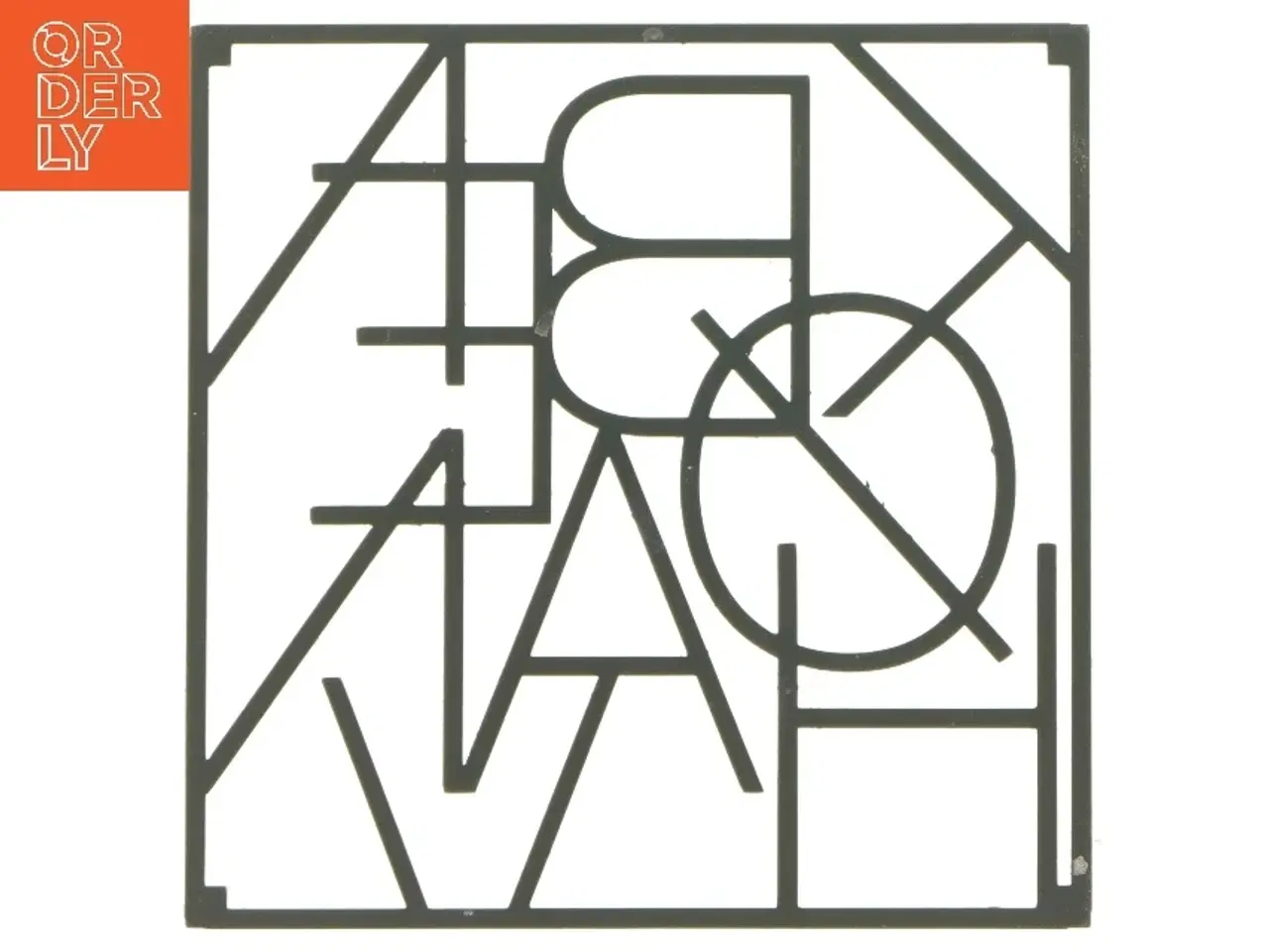 Billede 2 - Bordskåner med ordet København (str. 18x18 cm)