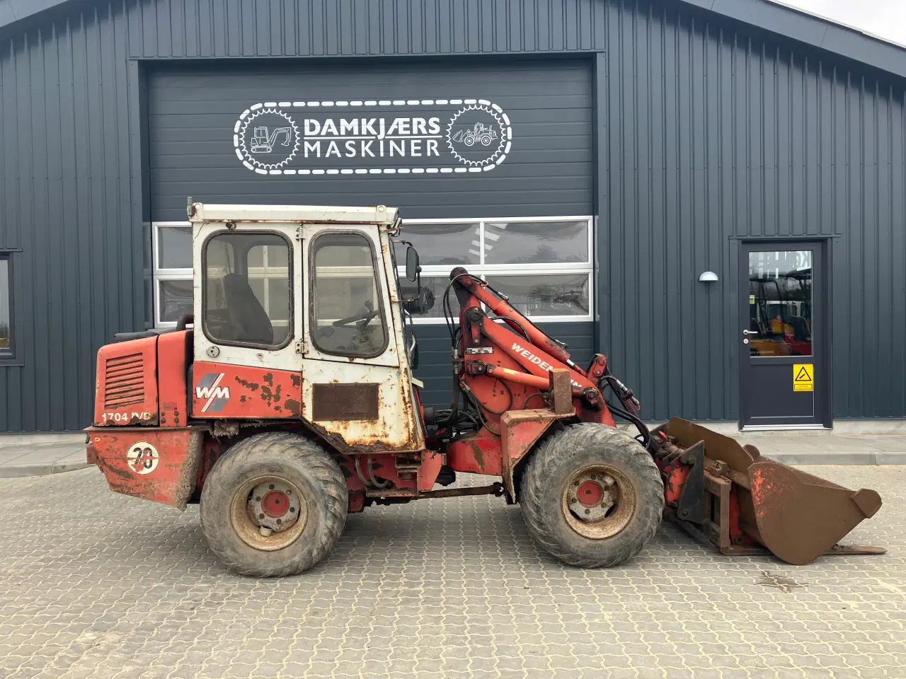 Billede 3 - Weidemann 1704 D/D.kører rigtig godt