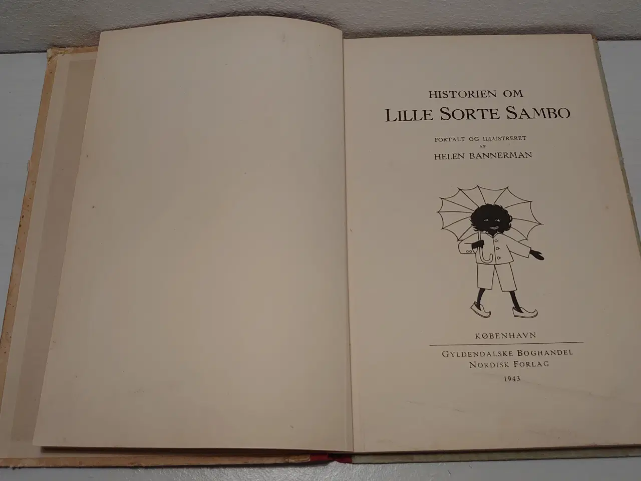 Billede 3 - Helen Bannerman: Lille Sorte Sambo. 3 oplag 1943.