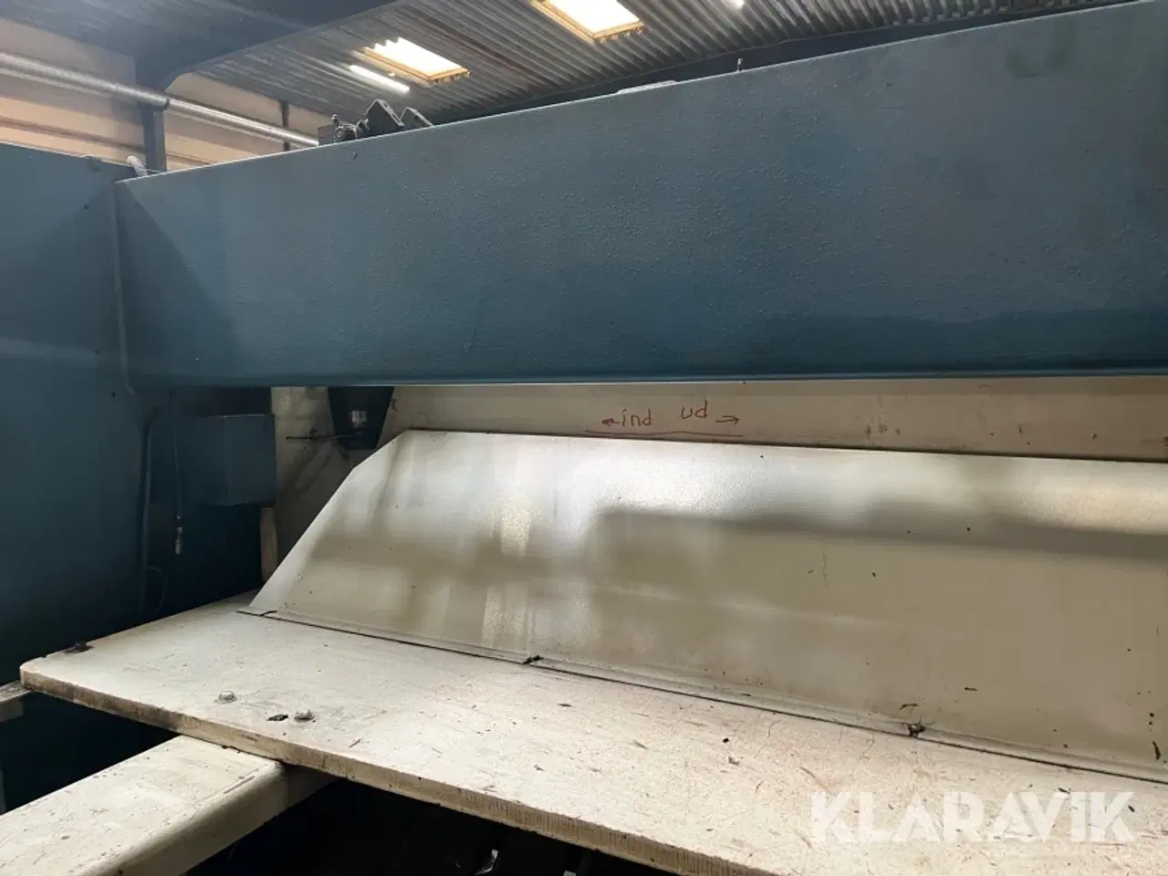 Billede 7 - Hydraulisk pladesaks Amada GPX 1230