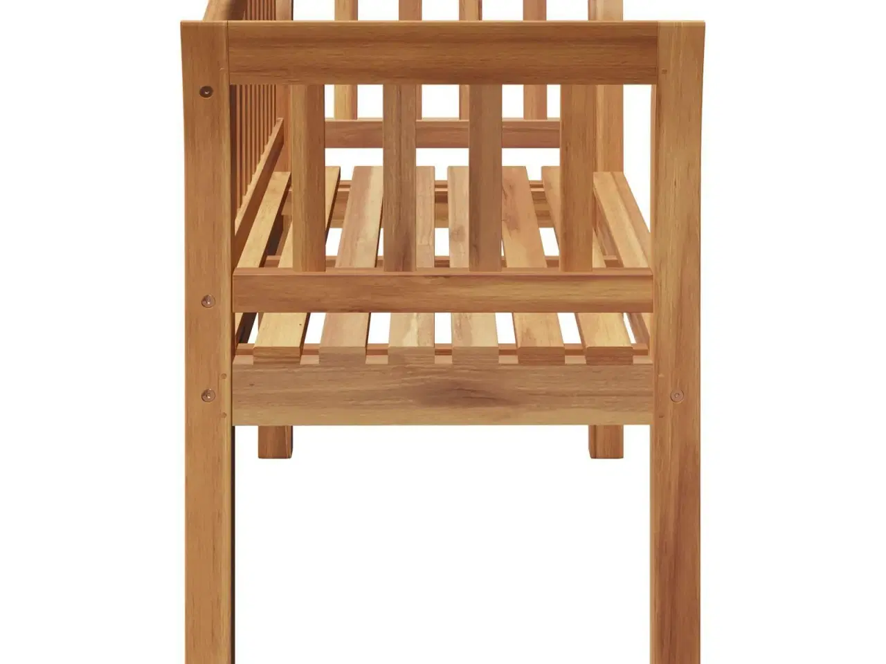 Billede 6 - Havebænk 120x53.5x85 cm Solid Teak