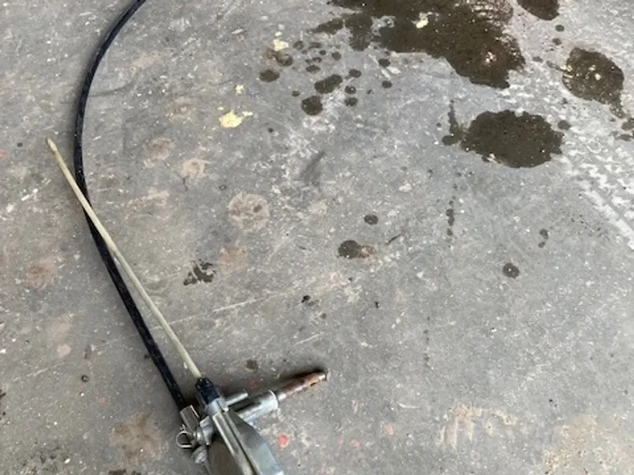 Billede 1 - teleflex styring med kabel
