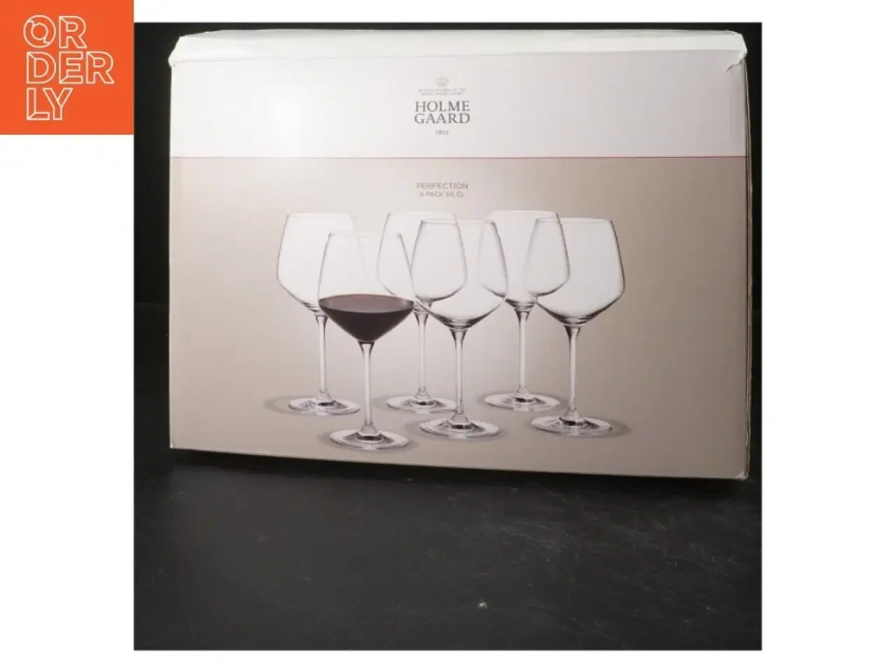 Billede 3 - Holmegaard vinglas sæt fra Holmegaard (str. Ø. 6,5 cm. længde. 23 cm)