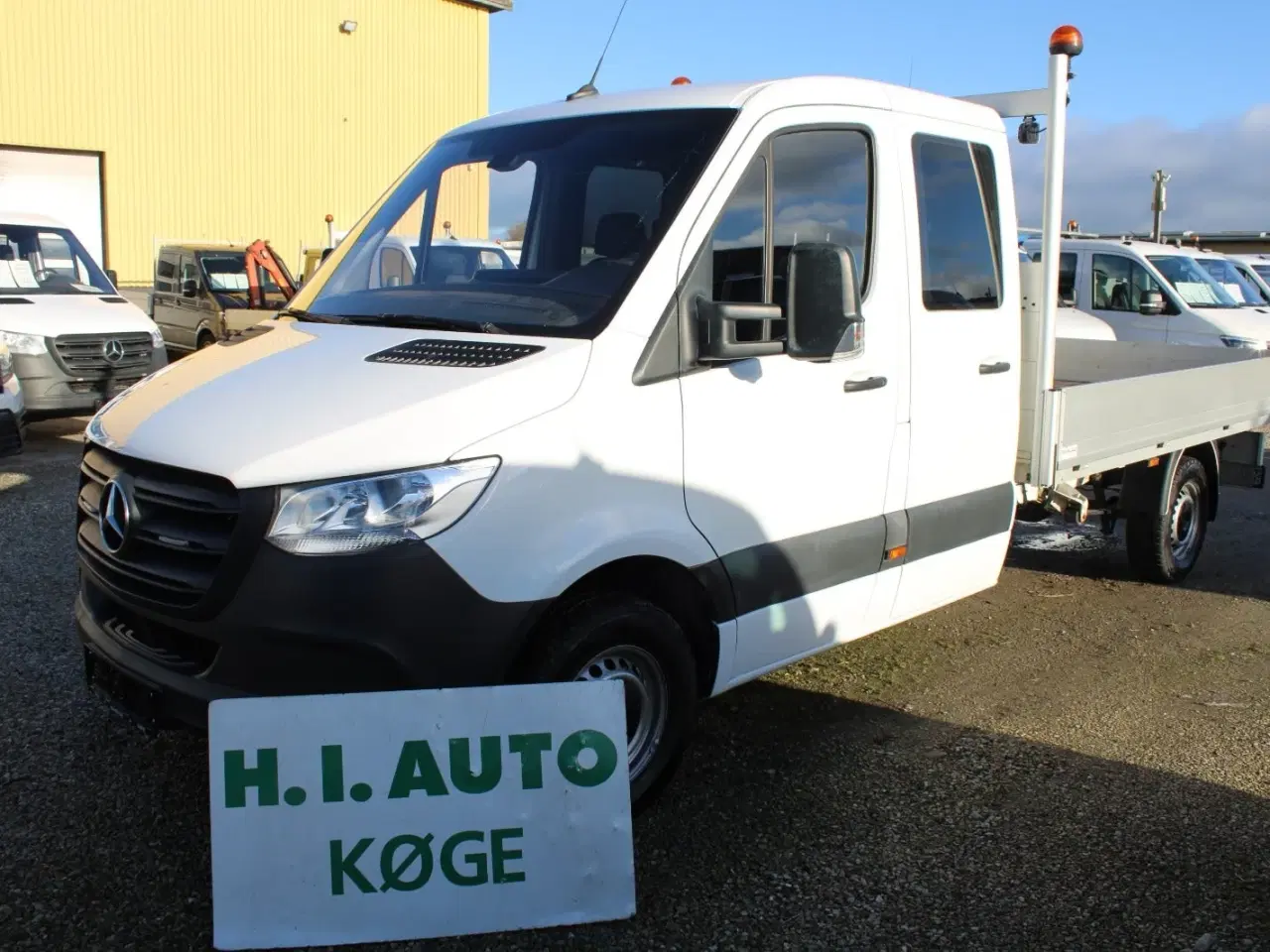 Billede 1 - Mercedes Sprinter 316 2,2 CDi A3 Mandskabsvogn m/lad aut. RWD