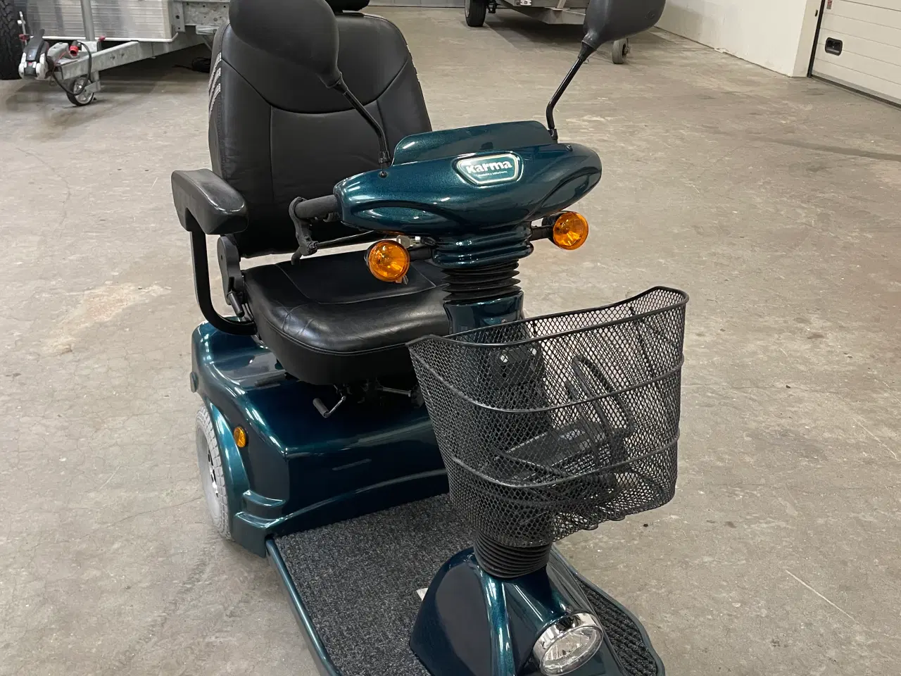 Billede 4 - Karma 737 Grøn 3 hjulet El - Scooter