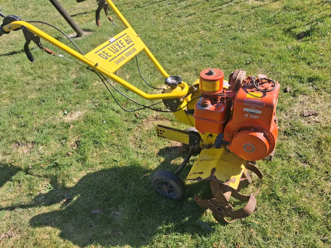 Billede 1 - Texas Deluxe 80 fræser – kører fint – byttes