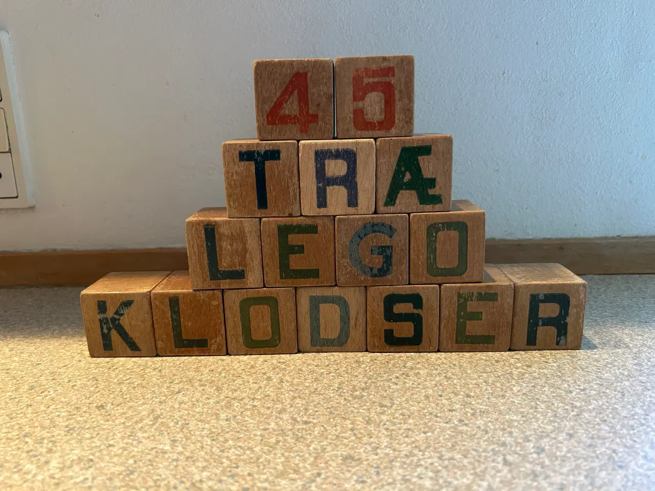 Billede 1 - Lego klodser i træ