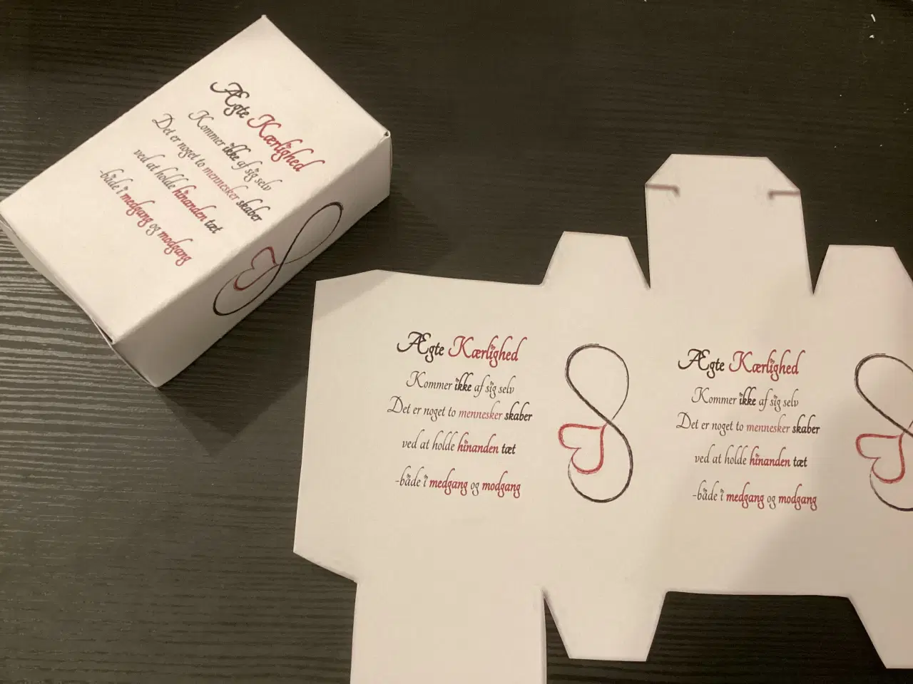 Billede 6 - Panodil og mint to be æsker til bryllup