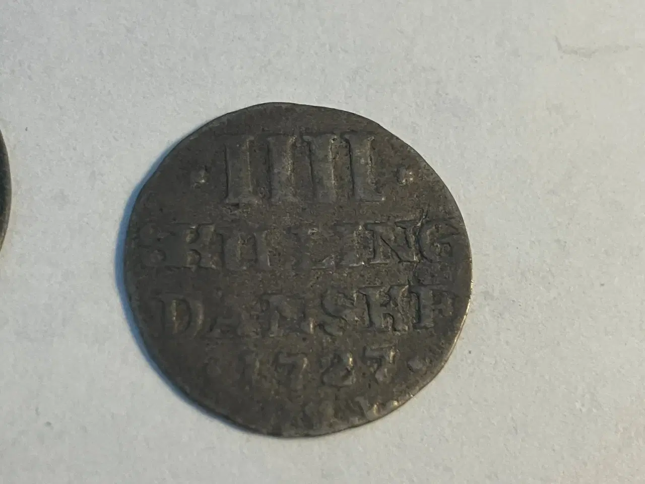 Billede 1 - 4 skilling 1727 Denmark