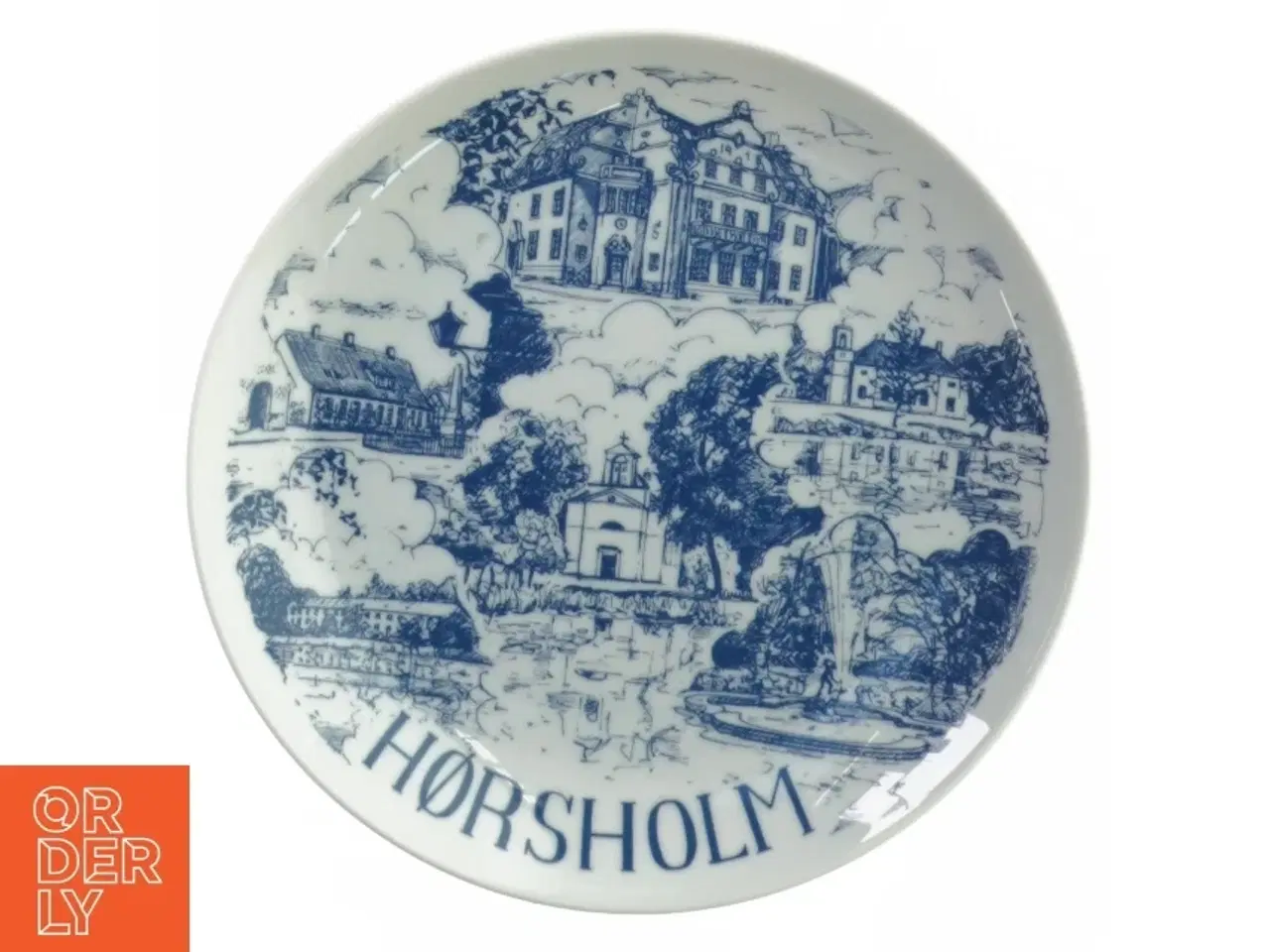 Billede 1 - Platte Hørsholm fra Bygdø (str. 20 cm)