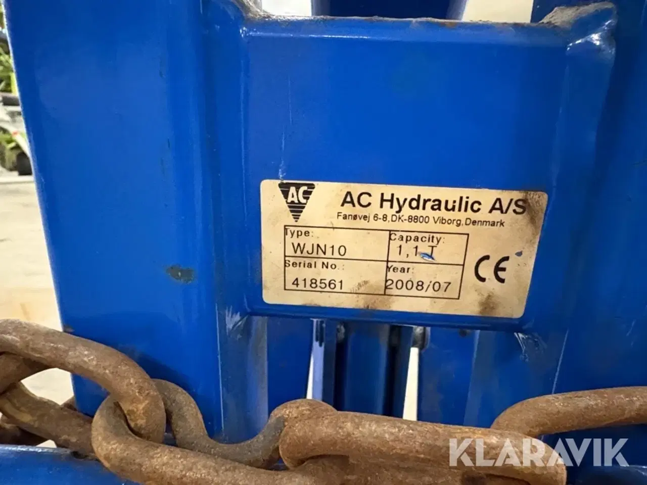 Billede 6 - Motorlift AC hydraulik WJN10