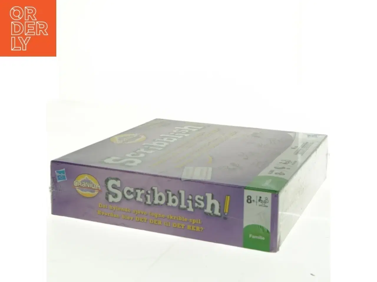 Billede 3 - Scribblish brætspil fra Hasbro (str. 26,5 x 26,5 x 6,5 cm)