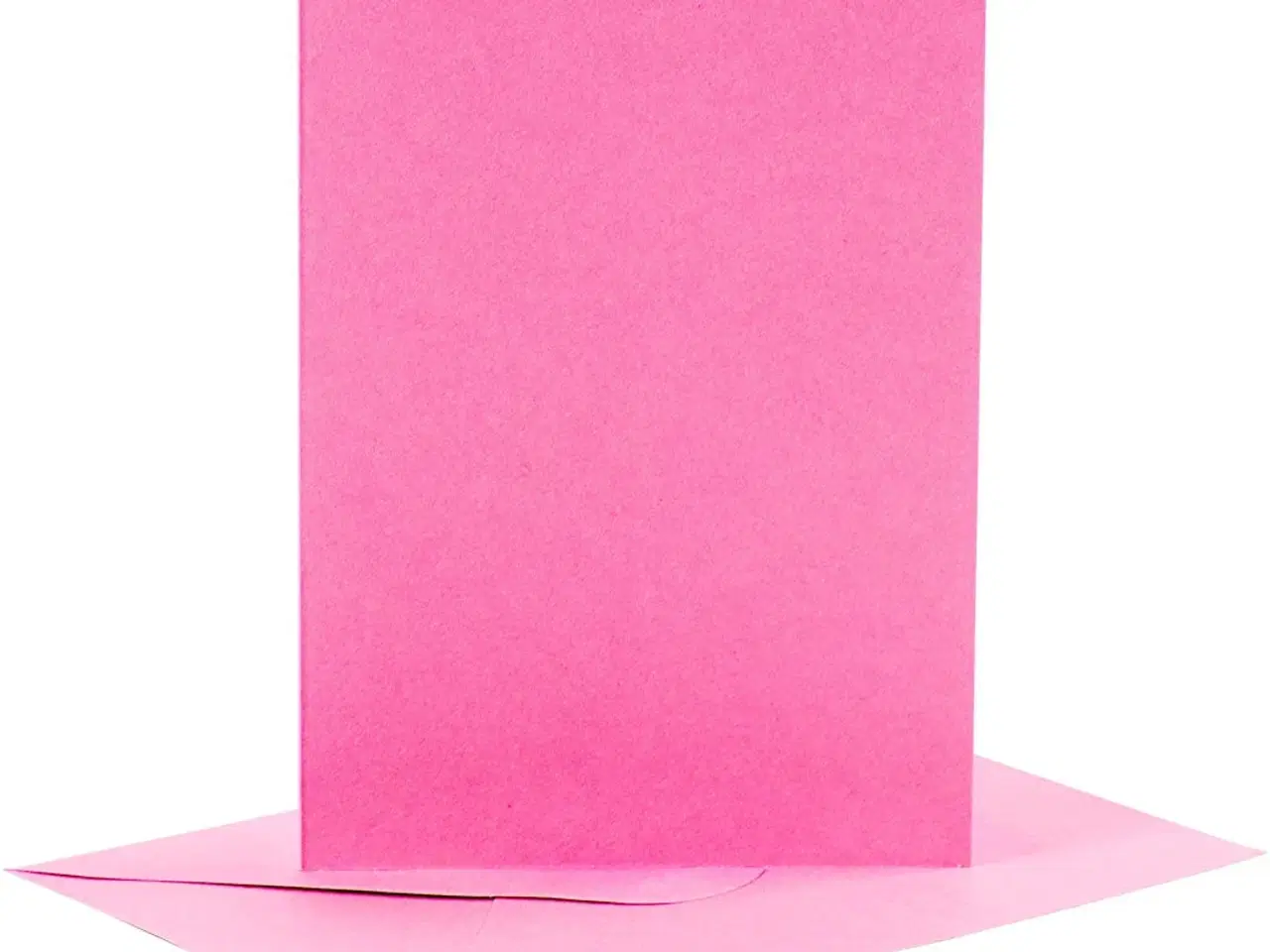 Billede 1 - Elegant Pink Kort og Kuverter - 6 Sæt