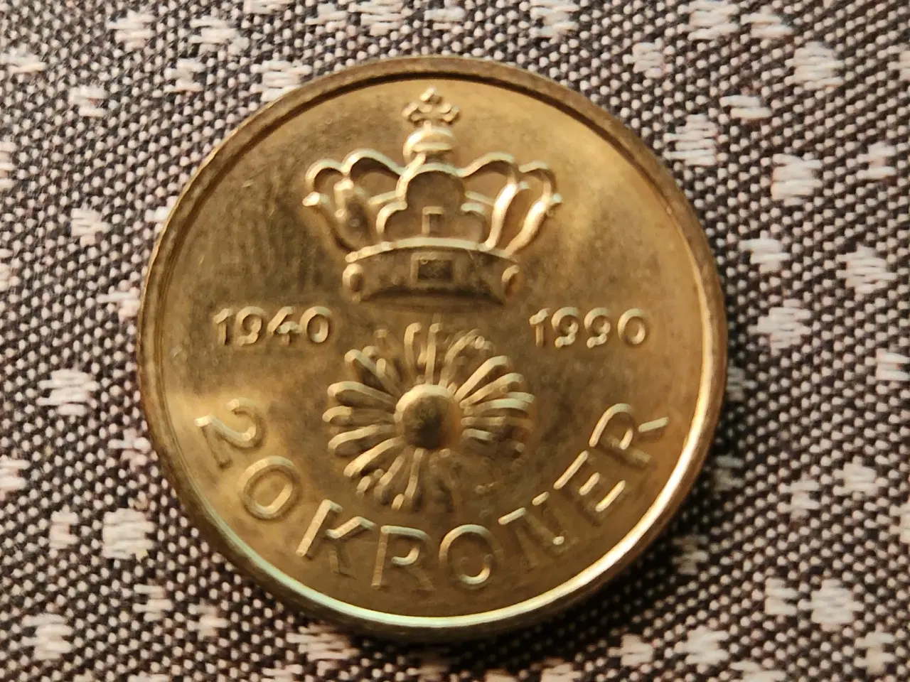 Billede 2 - Margrethe II 50 år 1940 - 1990 - 20 kr