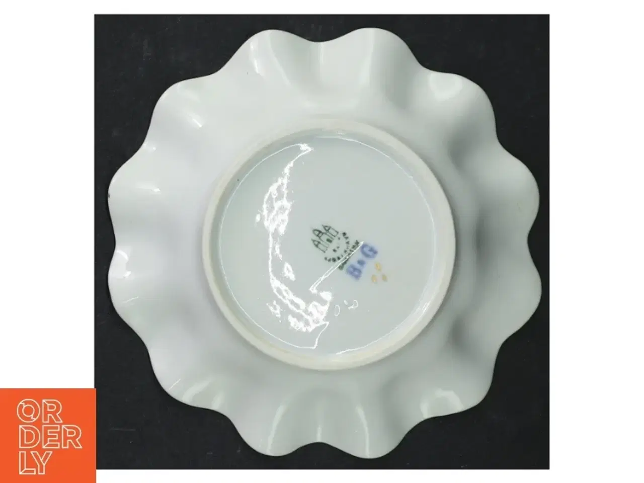 Billede 3 - Porcelænsfad med blomstermønster fra B&G (str. Ø 15)