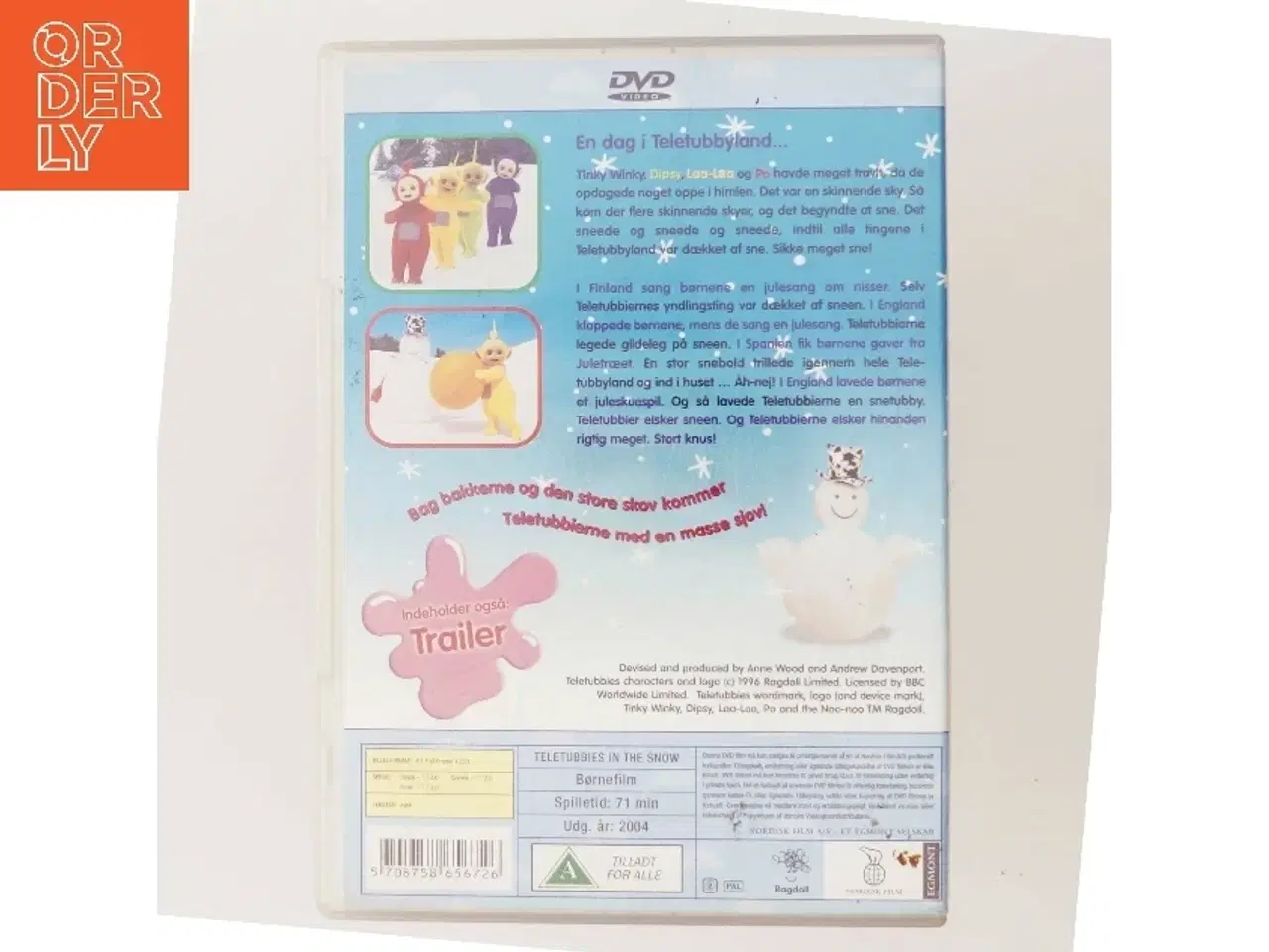 Billede 3 - Teletubbies i sneen med John Simmit (DVD)