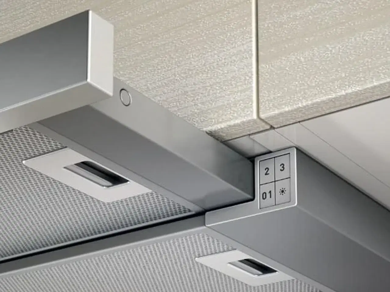 Billede 3 - Elica ELITE14 LUX GRIX/A/60 indbygget emhætte – sølv/rustfrit stål, 336 m³/t