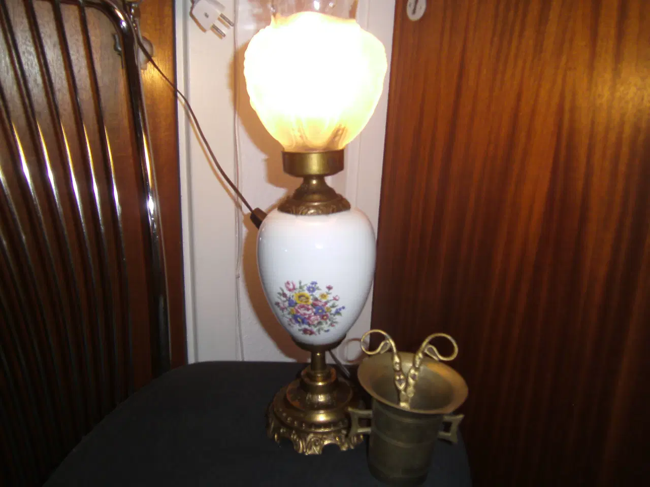 Billede 2 - BORDLAMPE   " VINTAGE "  CLASSIC CA 46 CM HØJDE