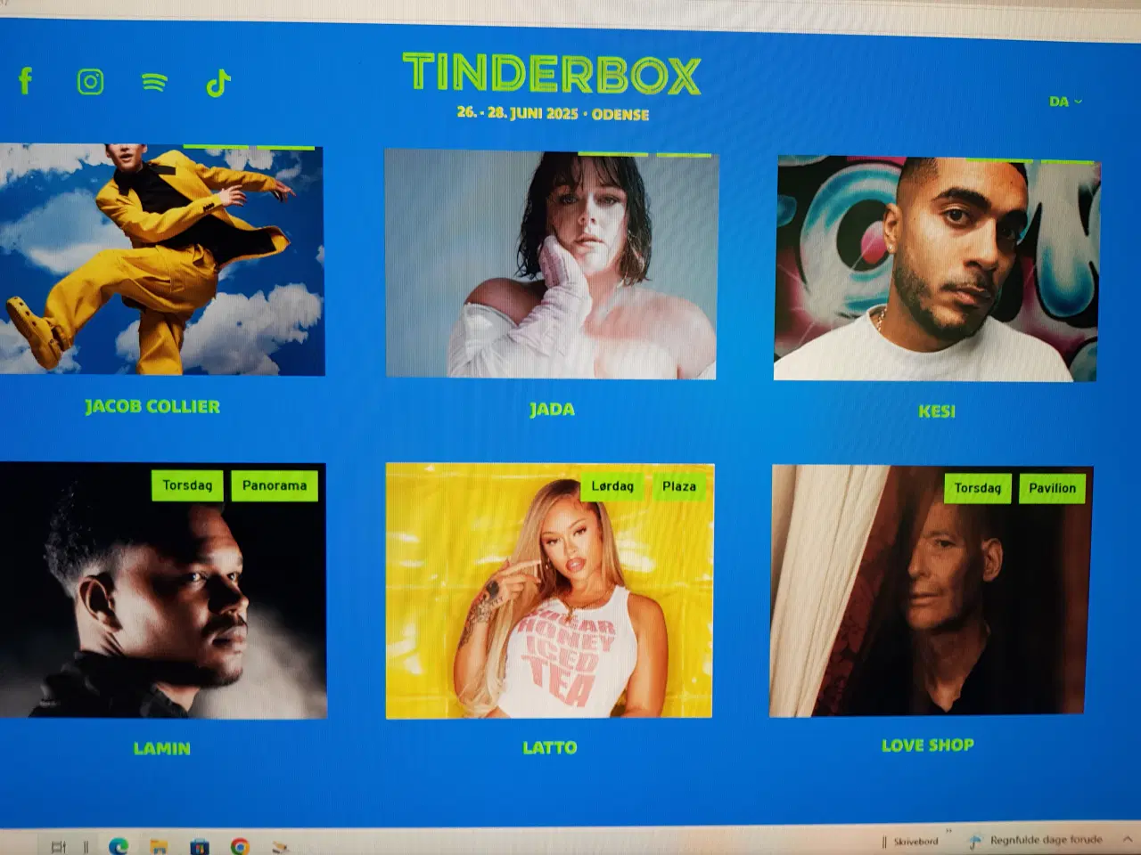 Billede 3 - Tinderbox 2stk Partout billetter 26-28 Juni