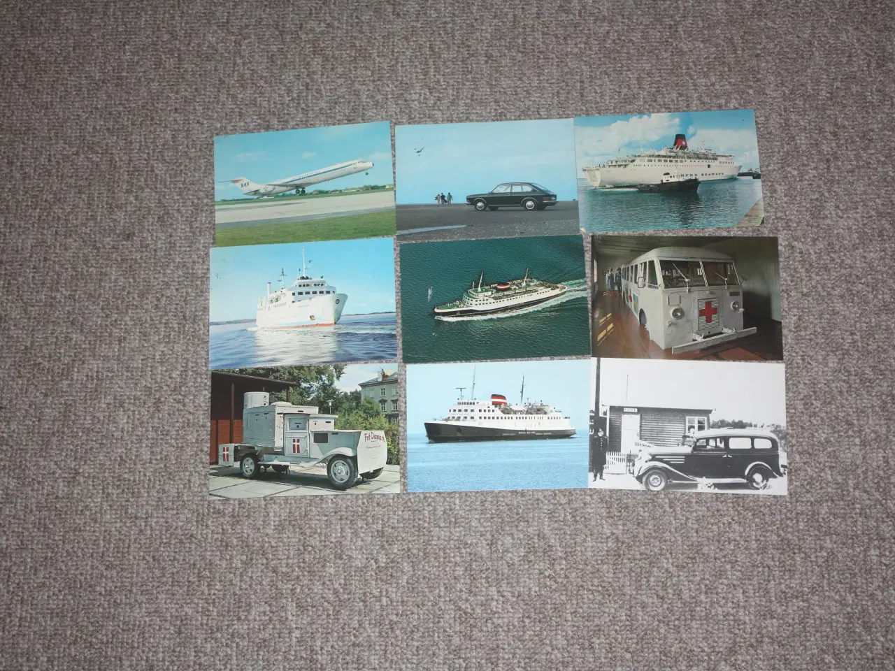 Billede 1 - 9 Postkort samlet pris
