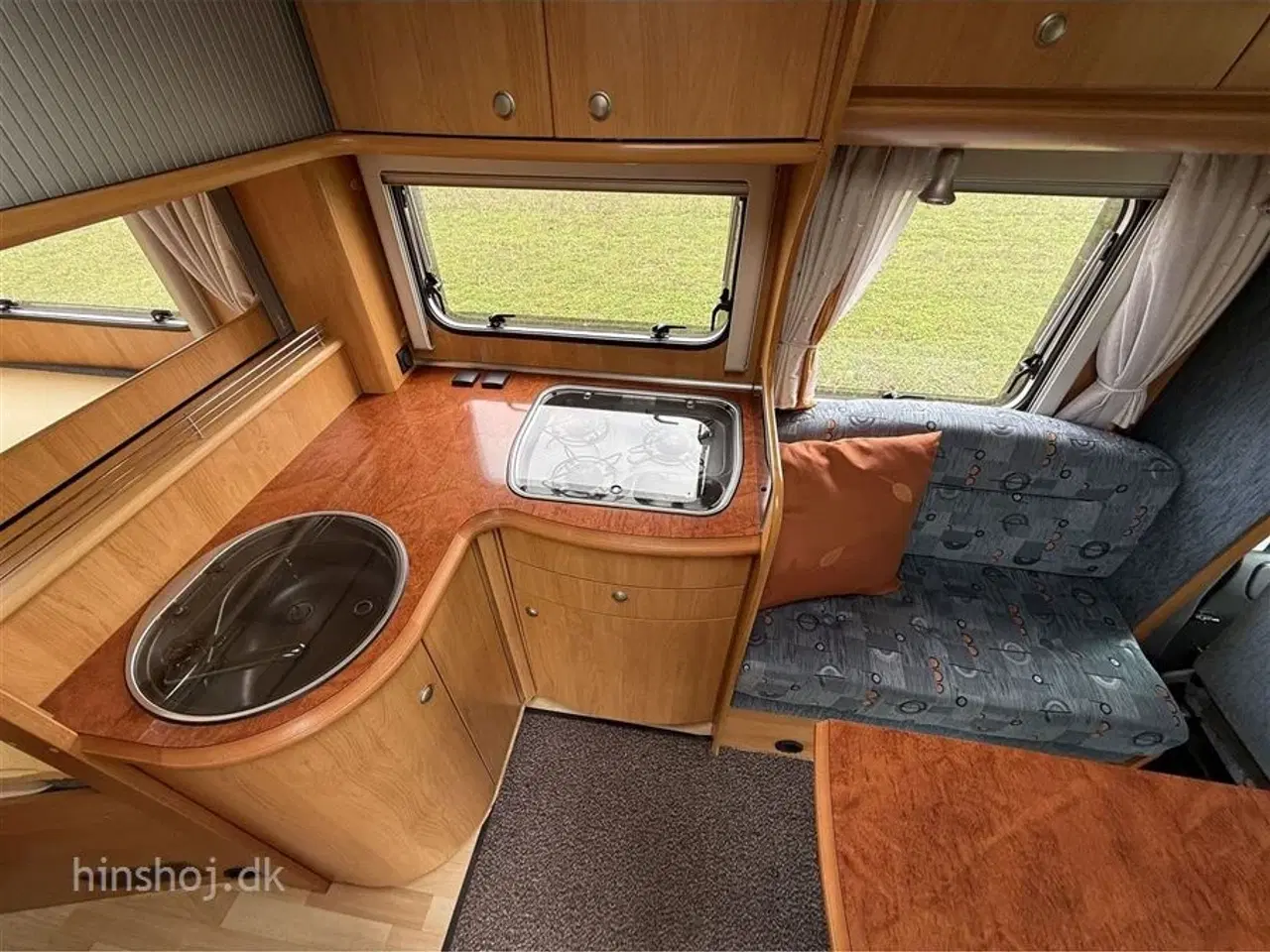 Billede 2 - 2005 - Hobby Siesta 600 FC   Autocamper med lav fransk dobbeltseng fra Hinshøj Caravan