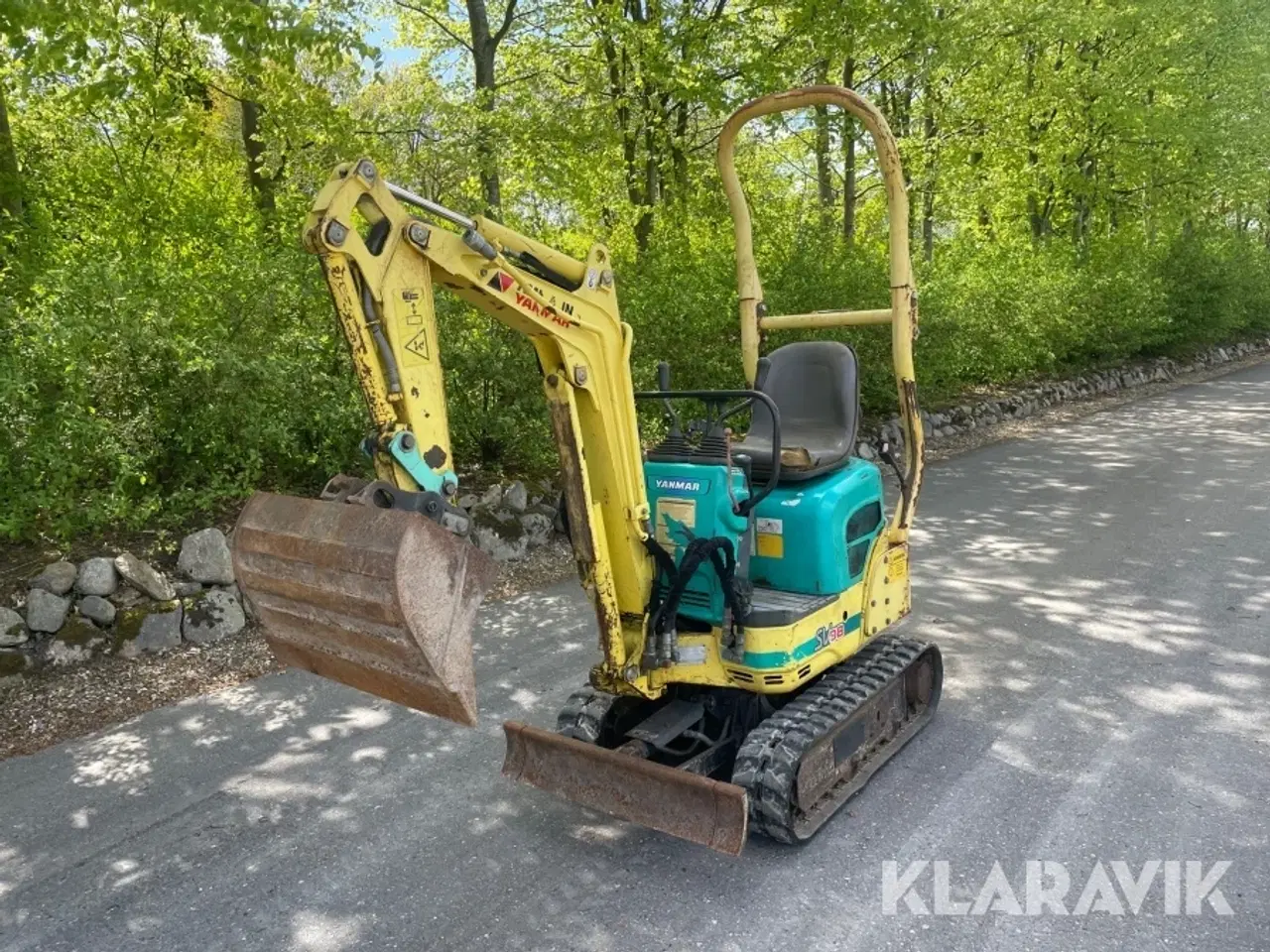 Billede 1 - Gravemaskine Yanmar SV-08-1 med skovle
