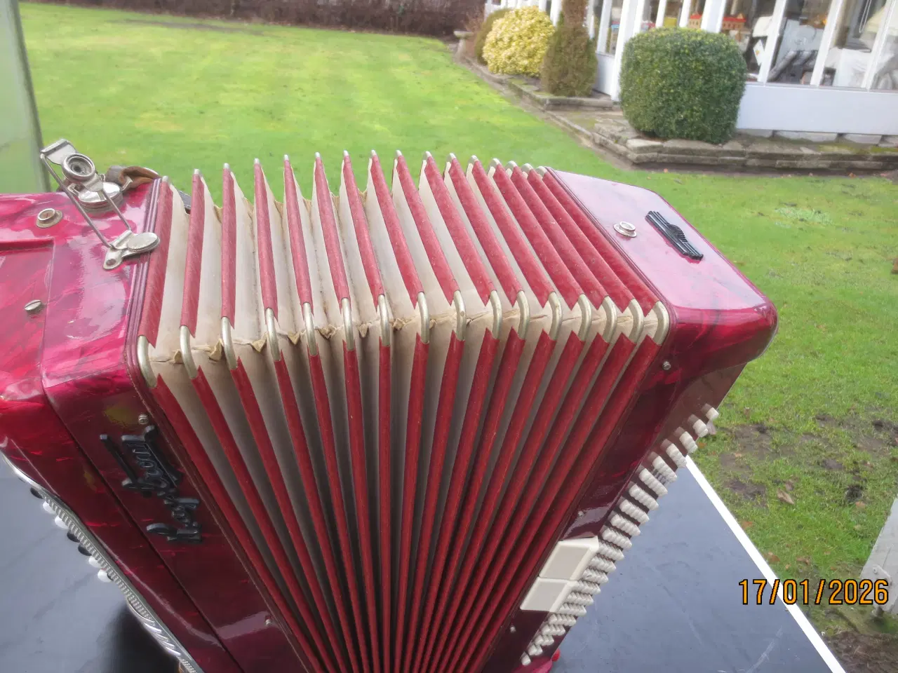 Billede 5 - 1 stk Harmonika Hagstrom Skandia