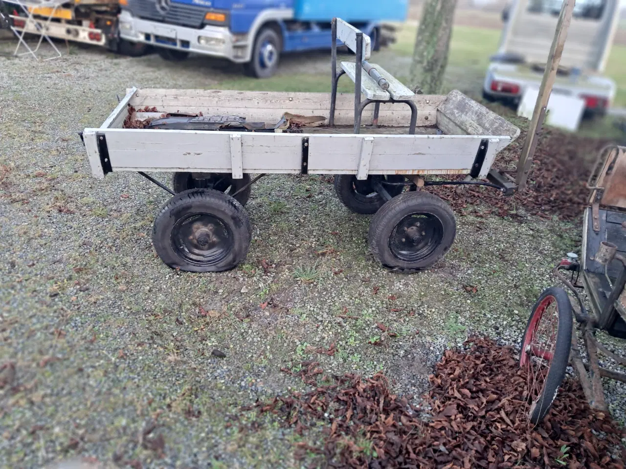 Billede 2 - Nylavet heste vogn.