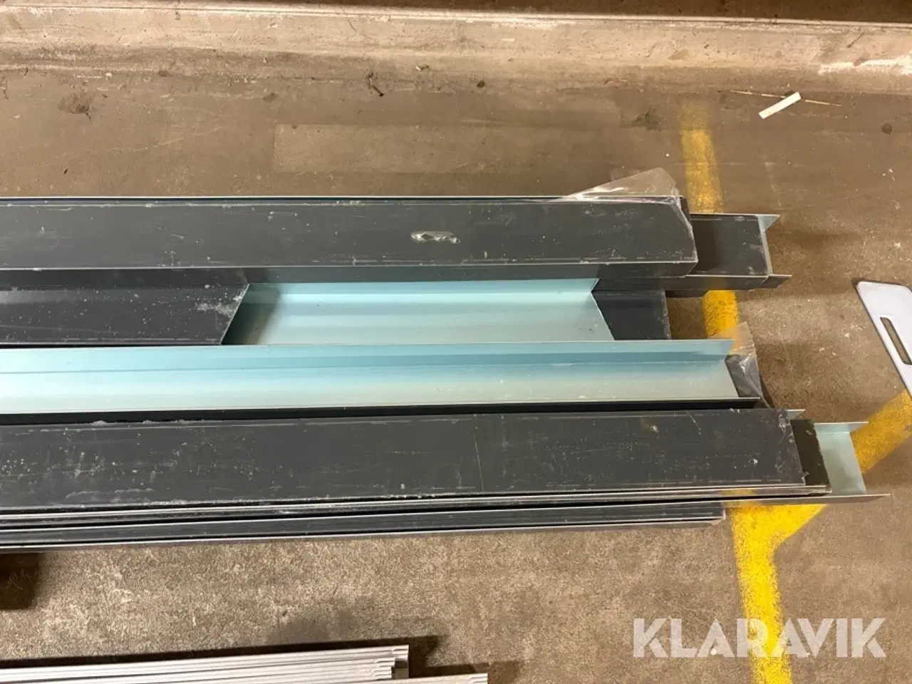 Billede 5 - Stål og alu-skinner - 46 styk