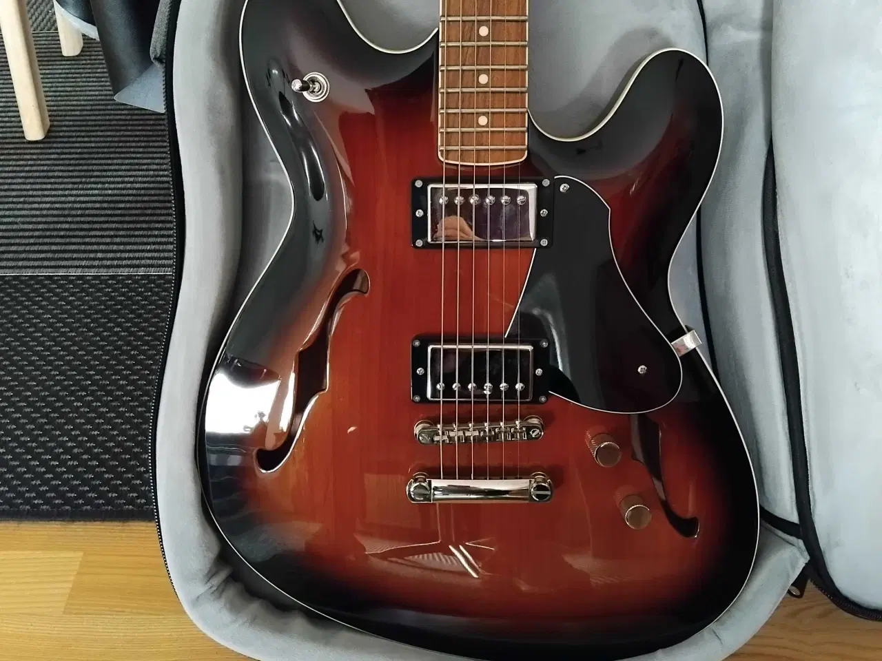 Billede 1 - Elguitar fano starcaster kina. Fantastisk flot lyd