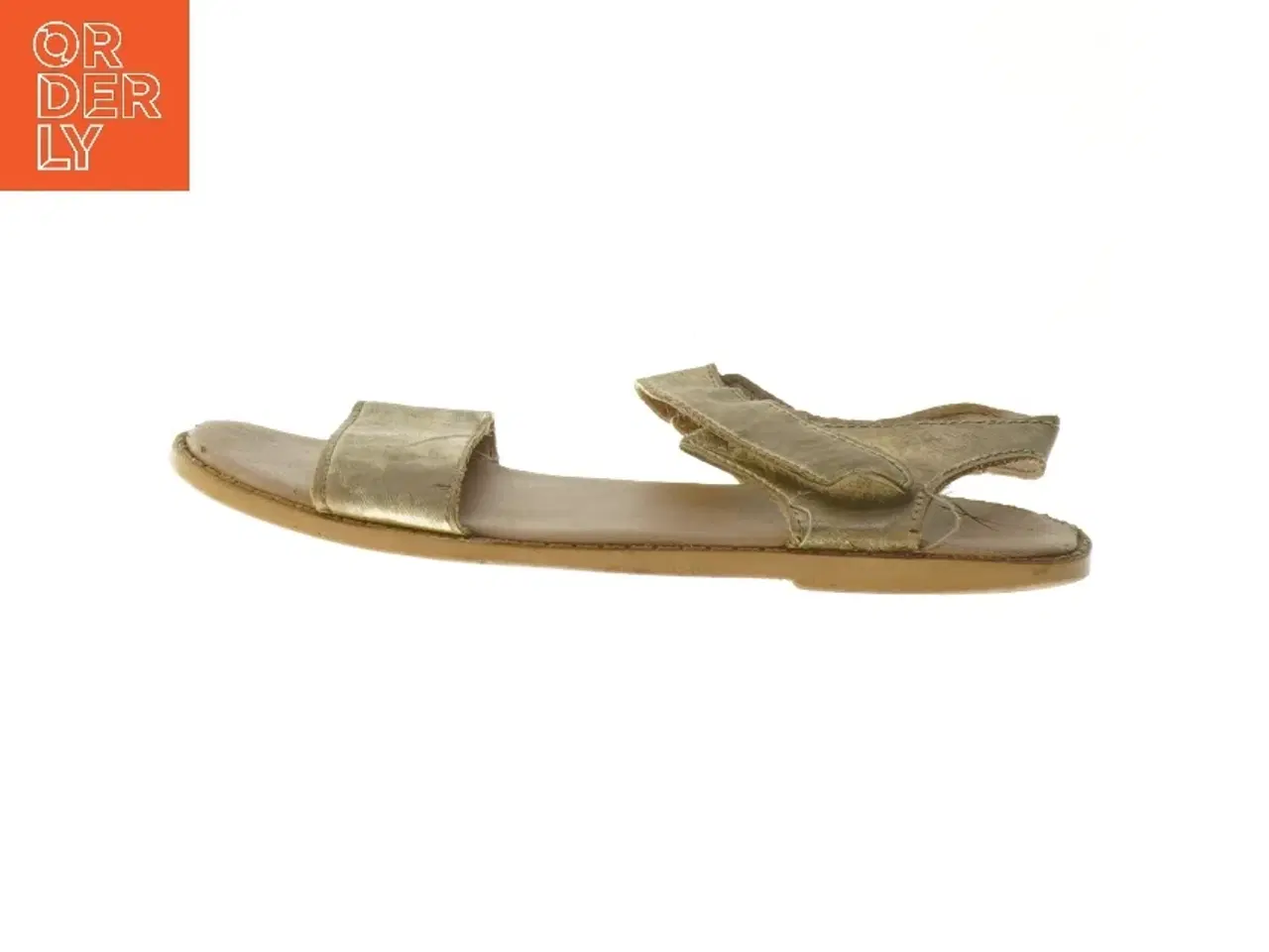 Billede 1 - Guld sandaler til børn fra H&M (str. 30 )