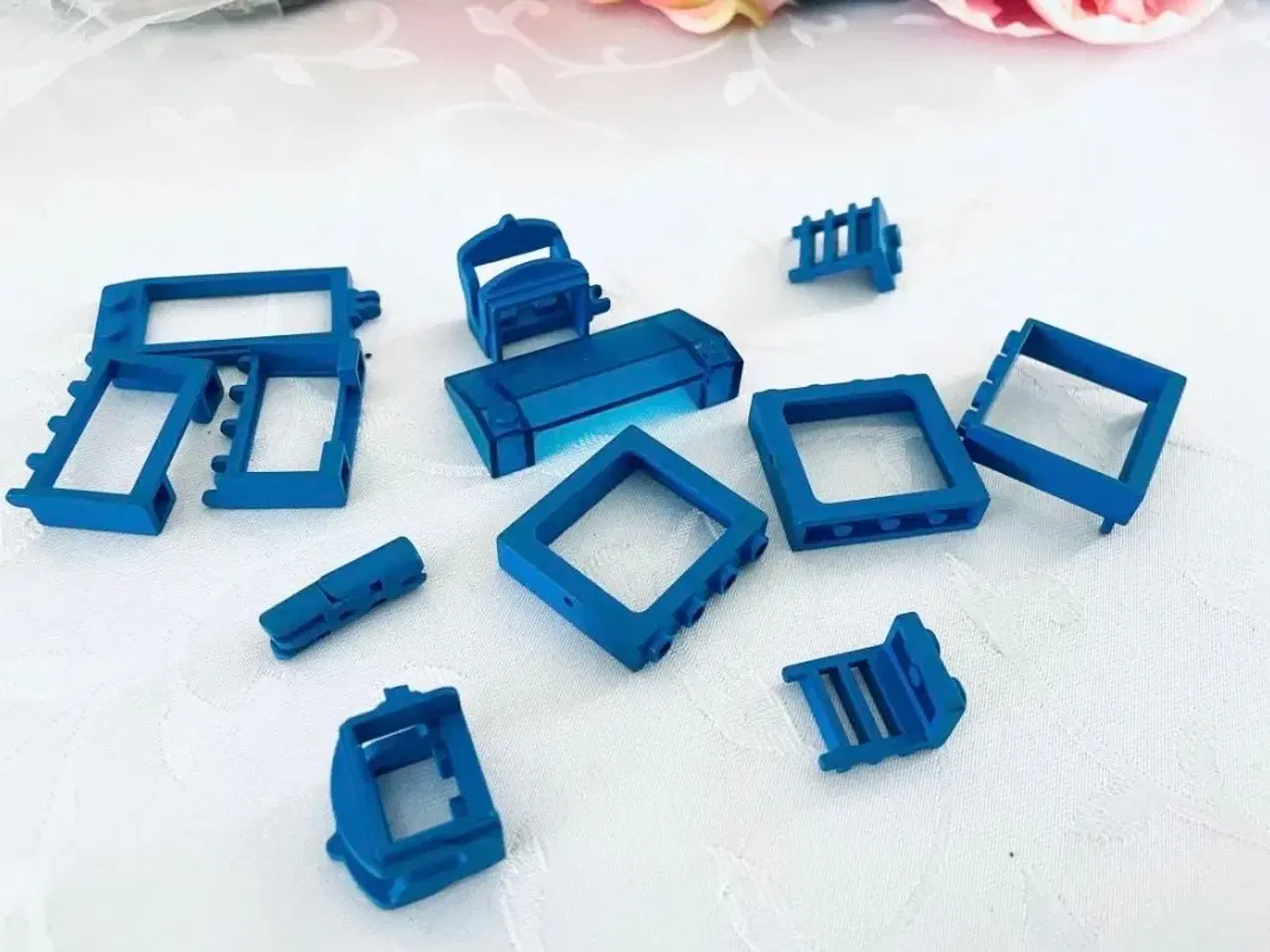Billede 1 - Lego blå blandet 