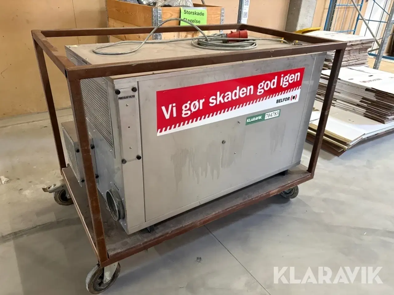 Billede 1 - Affugter HB Cotes A/S CRI200 med slanger