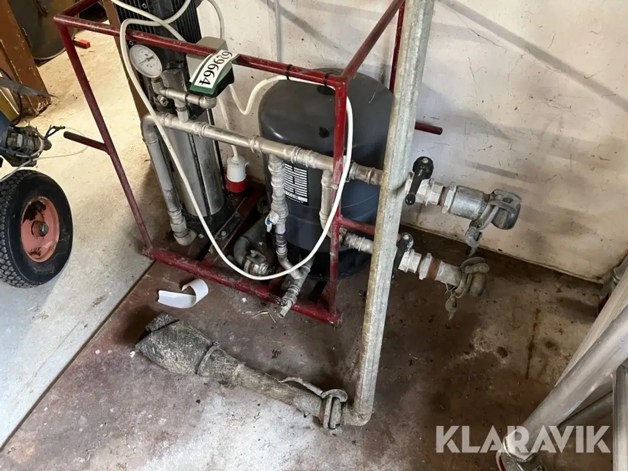 Billede 4 - Pumpe med slange trailer Grundfos PWB-GFS-60LV