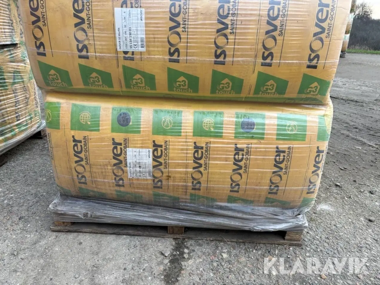 Billede 11 - Isolering Isover Murfilt - 2 paller af 31.01kvm